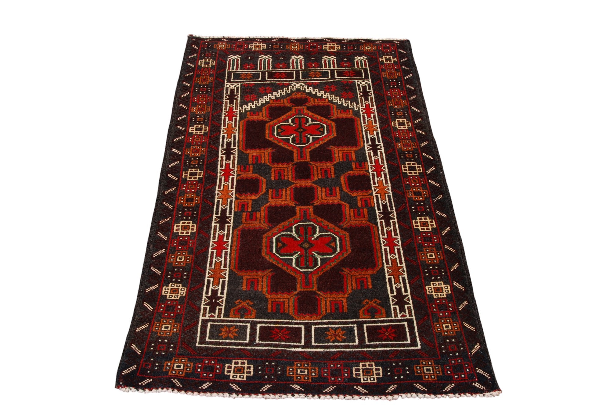 Oryginalny dywan Baluchi - 145x80 CM (GalleriaFarah1970)