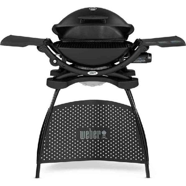 Weber E-5770 Barbecue Antracite Carrello Nero, Argento