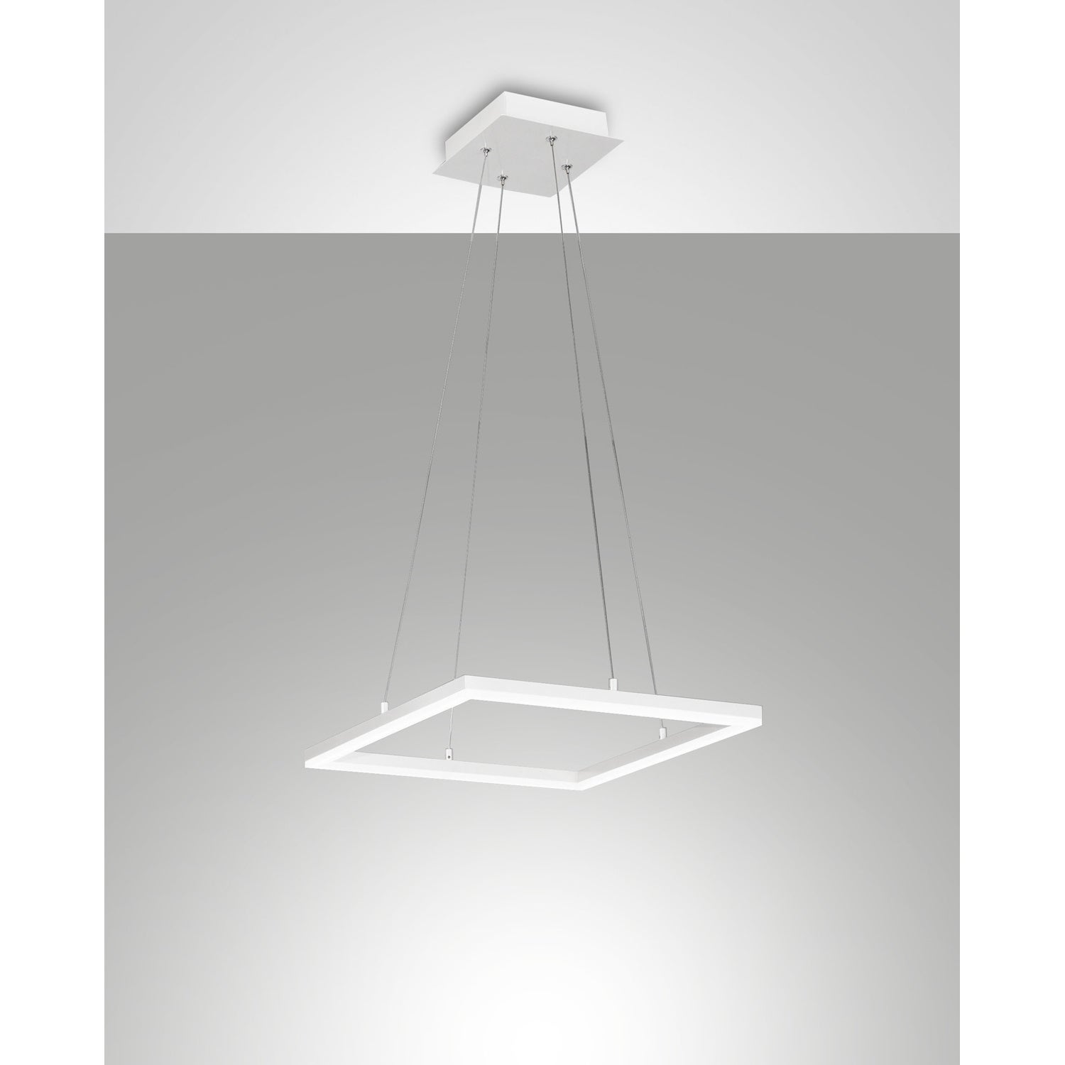 Lampa sufitowa wisząca LED BARD 39W biała 3394-40-102 Fabas Luce
