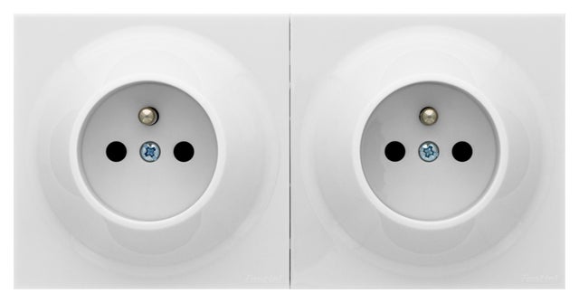FONTINI Neo Evo Prise double 16A 2P+T saillie complète blanche
