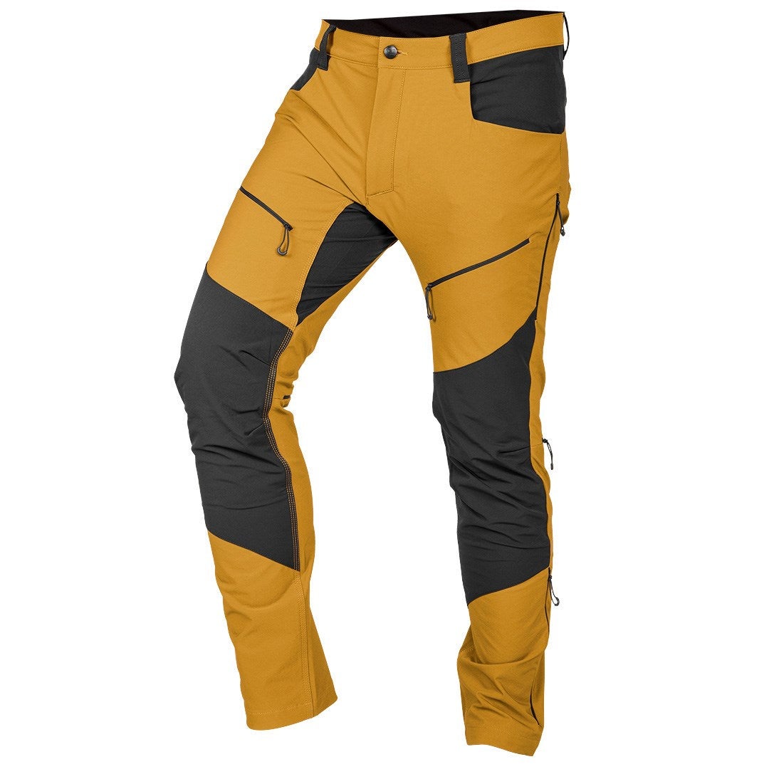 Pantaloni de lucru OUTDOOR, stretch in 4 directii, mustar, marimea M 81-291-M