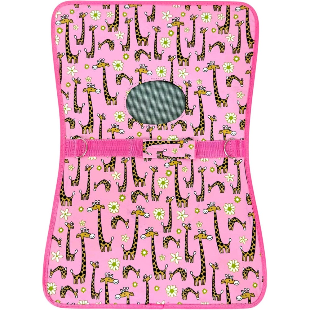 Bolsa de transporte para animais de estimação, ideal para gatos. Dobrável e flexível, ideal para transportar animais (rosa, 37 x 24 x 18 cm). - 5