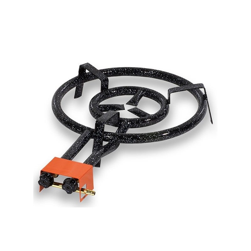 Paellero de gas Vitrokitchen QP401B 40cm 11.4kW 2 aros butano/propano 3 patas - Imagen 3