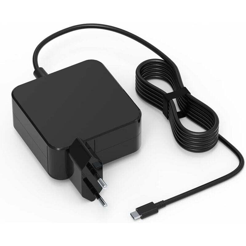Ładowarka 65W USB C Typ C Zasilacz do MacBook Pro/Air, Lenovo Thinkpad, HP Chromebook, ASUS, Acer, Huawei Matebook, Xiaomi Air, Samsung