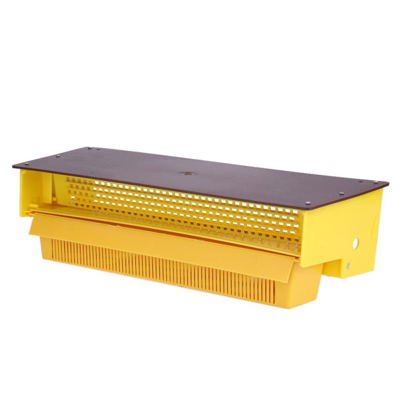 Coletor de pólen de entrada para colmeia – amarelo – para colmeia e manutenção dos quadros - 6