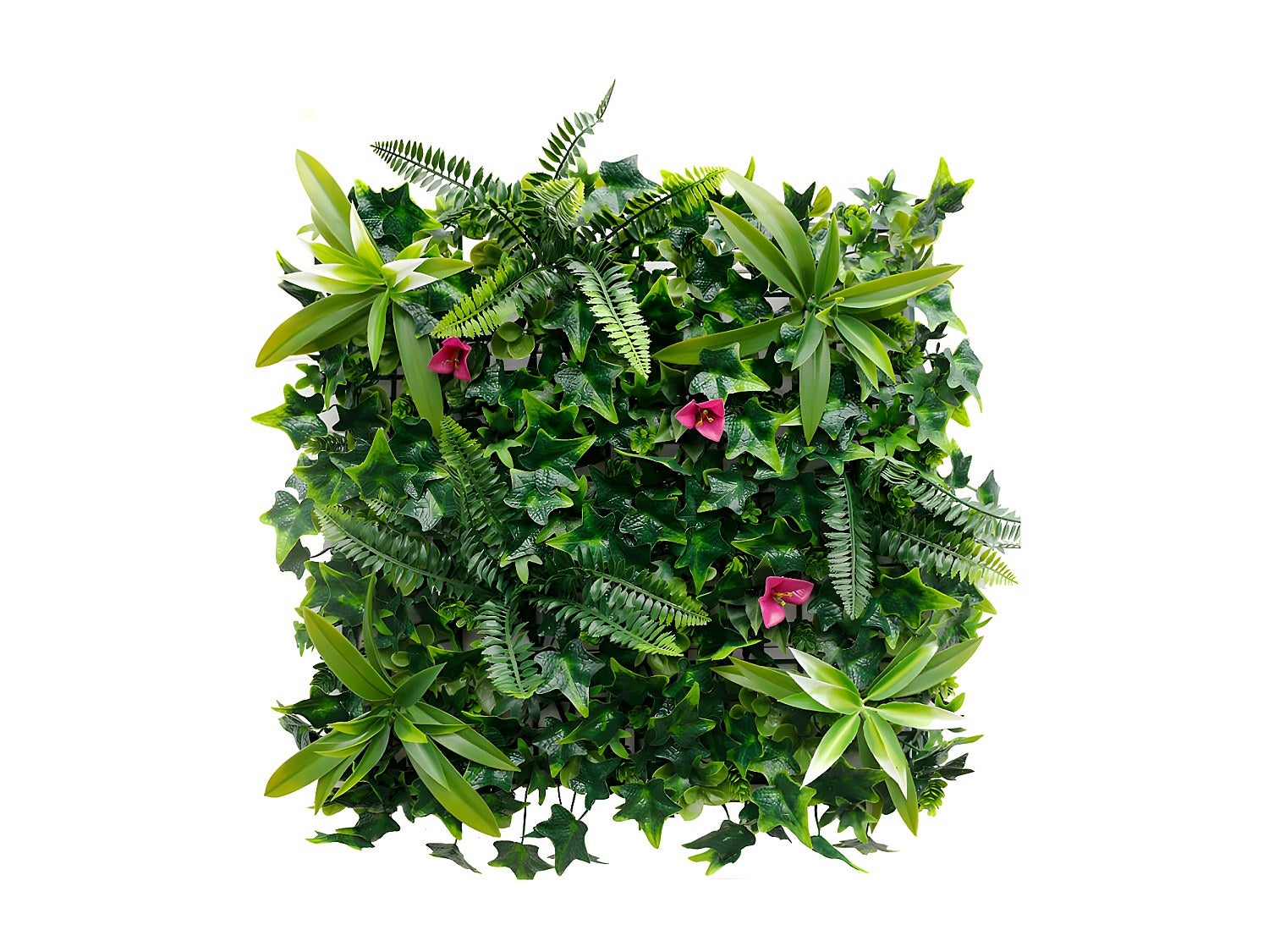 Mur végétal synthétique vert - pack de 1m² - IKAZ - 3