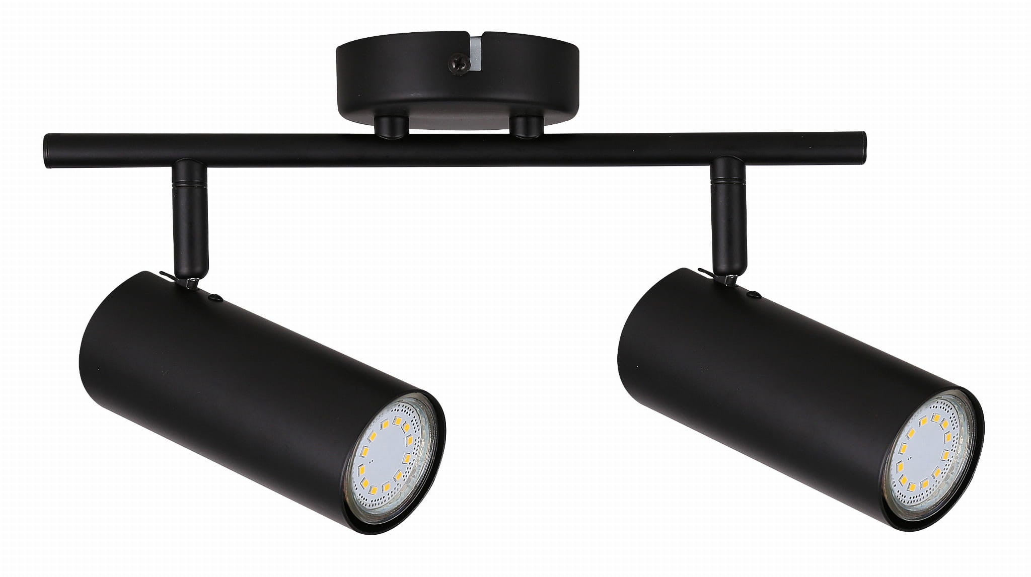 Kinkiet ścienny Colly czarny 2xGU10x15W wym: 36 x 9 cm metal IP20 Candellux
