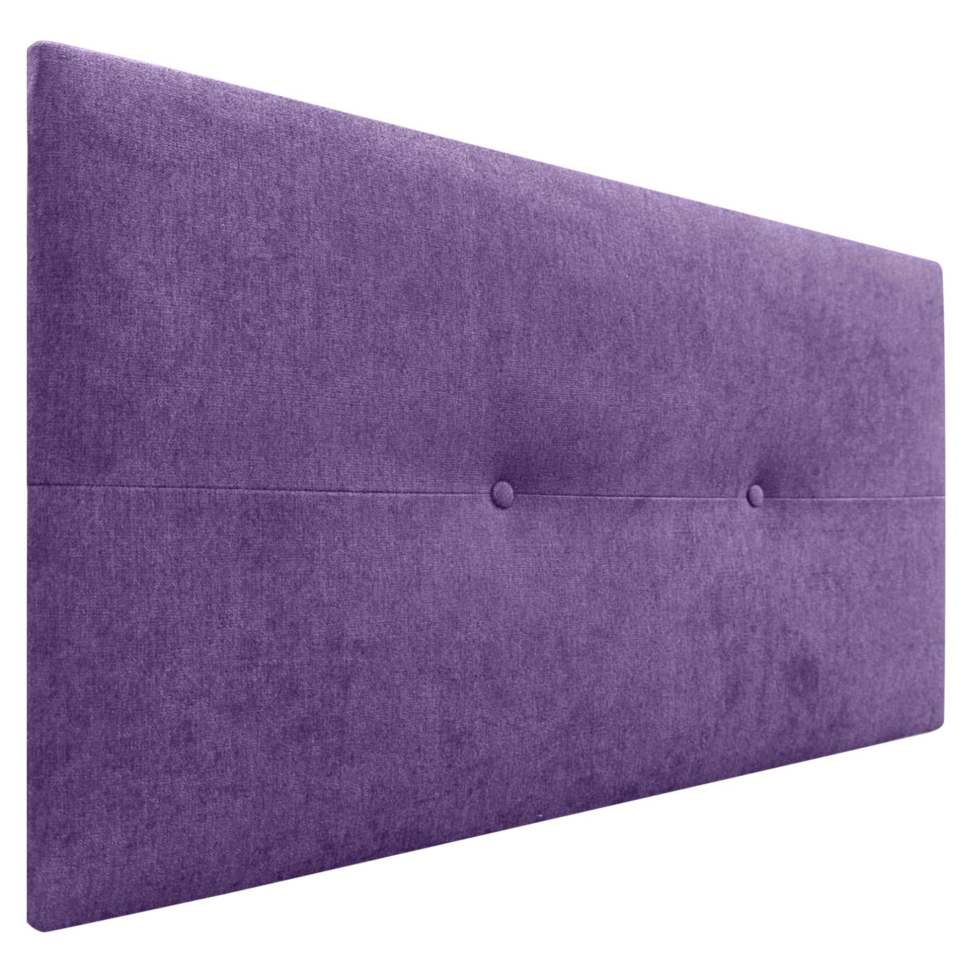 Dhome cabecero de tela aqualine pro cabeceros cabezal tapizado cama lujo (lila, 90cm)