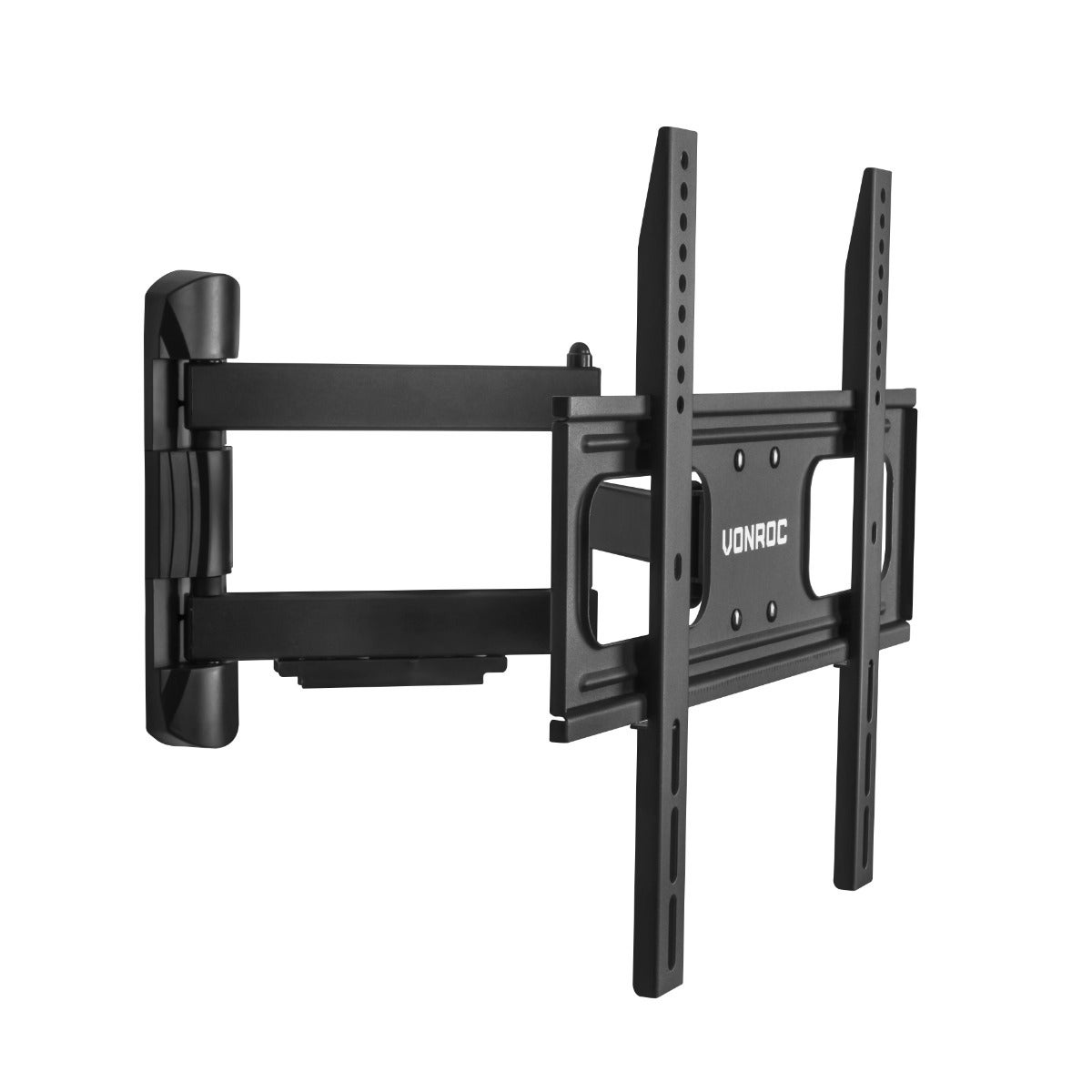Support TV mural orientable VONROC - Universel 32 à 75 pouces – 50 kg max. - Matériel de montage inclus - 4