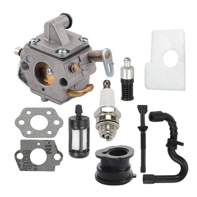 MS170 MS180 C1Q-S57A Carburateur Kit pour STIHL 017 018 MS 170 180 180C MS170 MS180 MS170C MS180C Tronçonneuse/Tondeuses à gazon avec