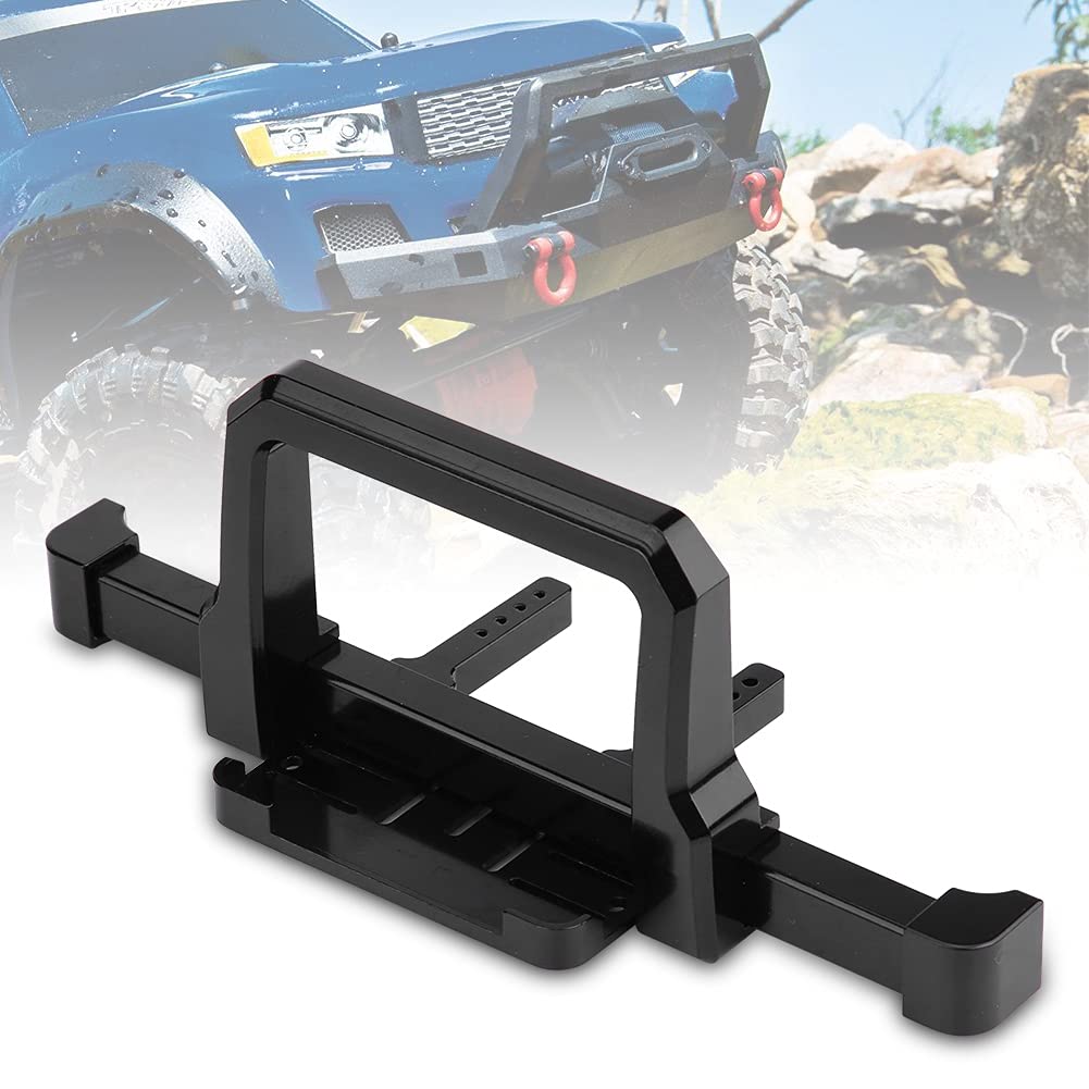 Kit De Pare-chocs Avant/arrière En Métal Avec Treuil Pour Traxxas TRX4M Defender 1/18 – Pièces De Renfort Et Amélioration RC