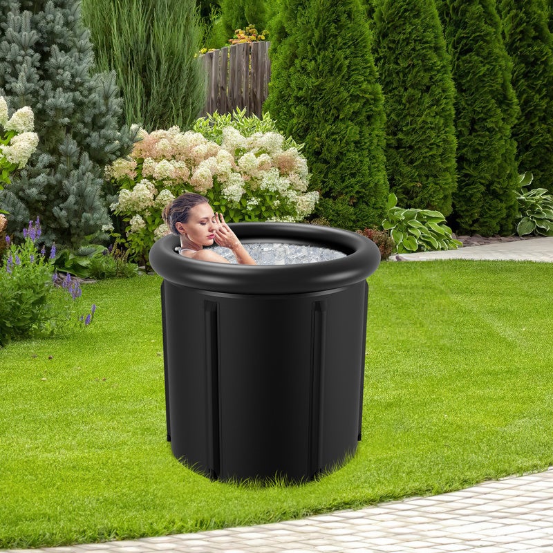 Bañera（80 cm Ø） bañera plegable portátil para, Bañera SPA para baño caliente y baño de hielo - 8