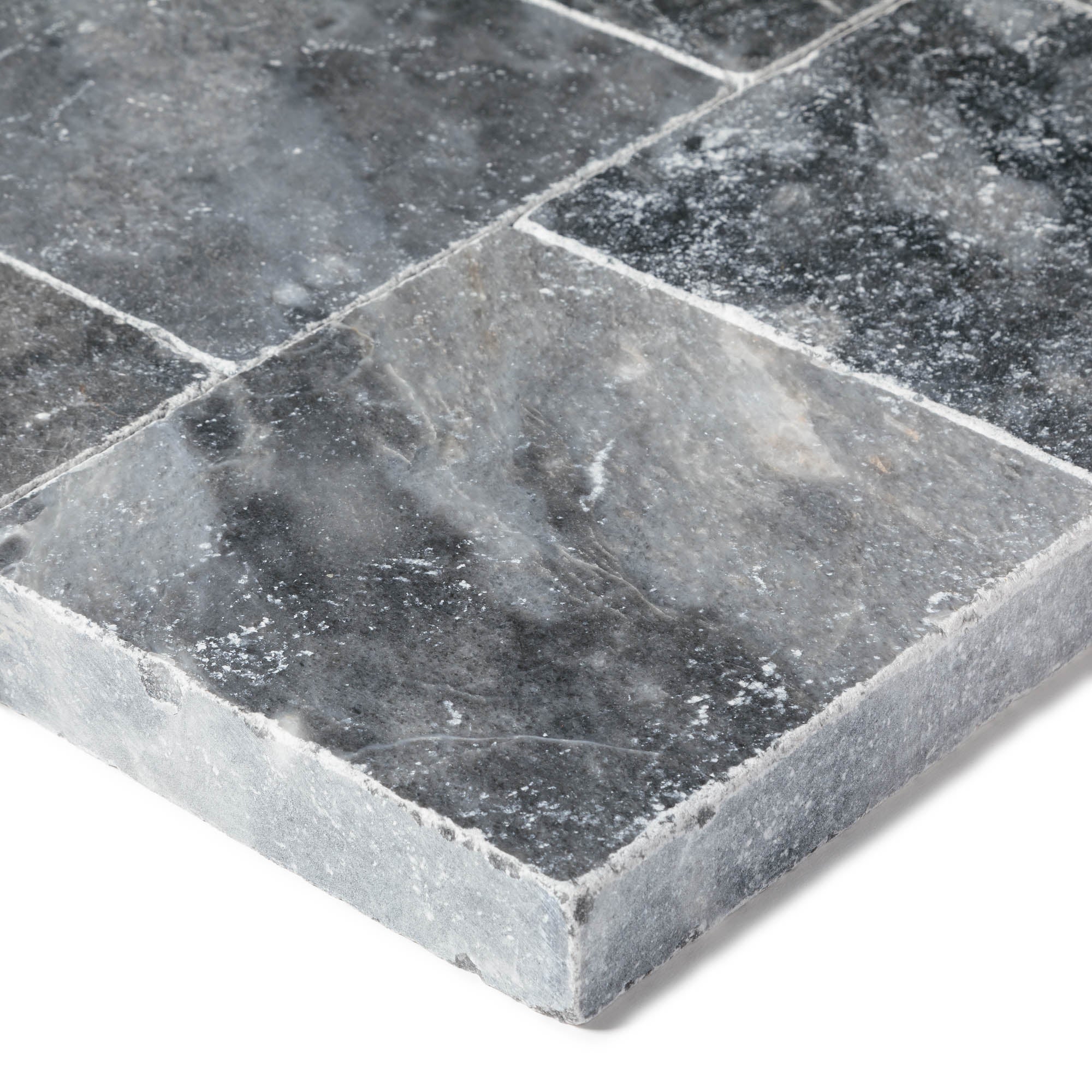 Pavé Pierre d'Adana Gris Bleu Foncé 15,25x15,25x3 cm (vendu au m² - 42 pavés/m²) - RO'MA NATURE - 3