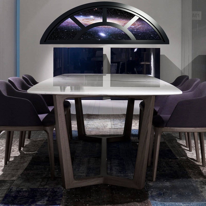 Pegatina de efecto 3d vía láctea - adhesivo de pared - revestimiento sticker mural decorativo - 40x120cm