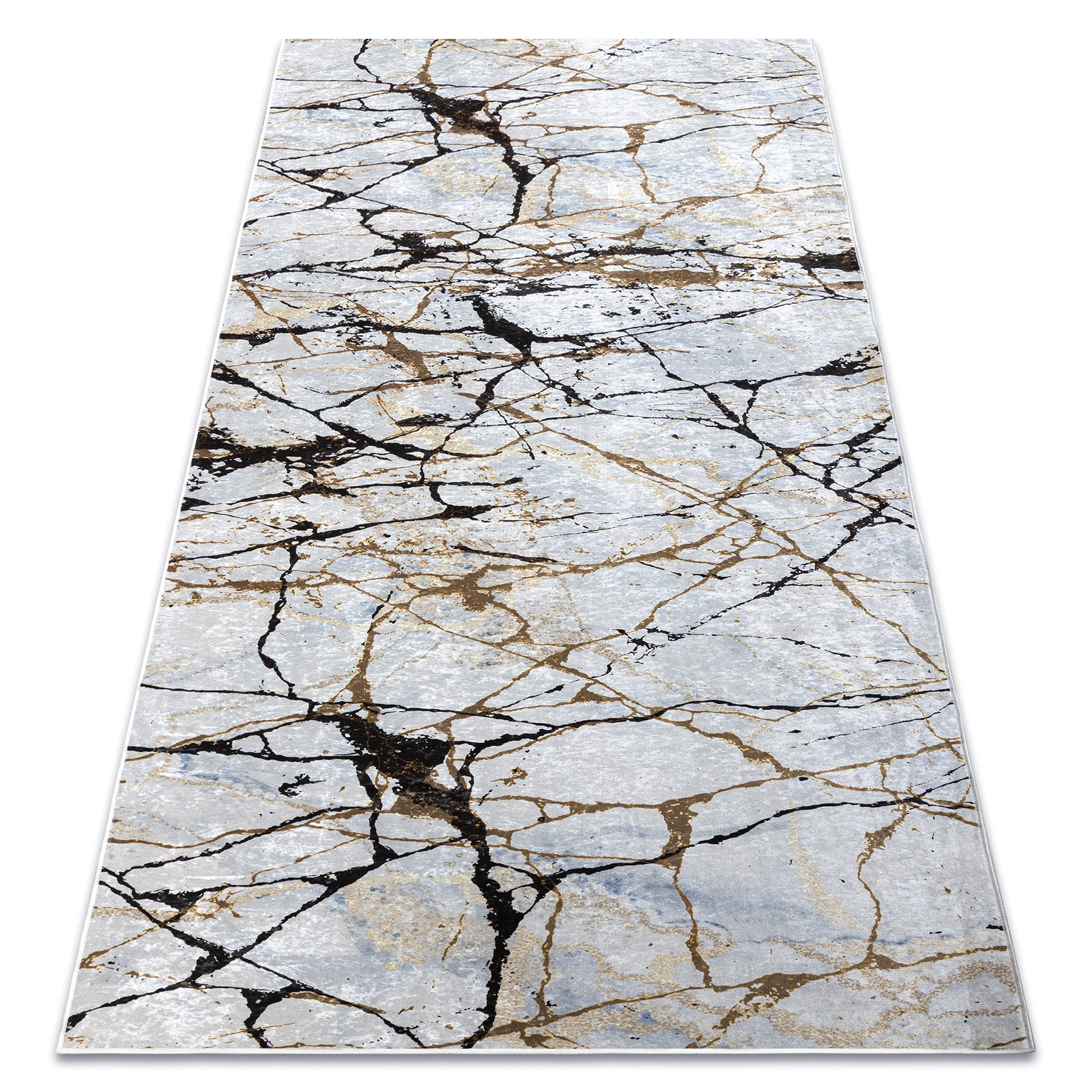 Dywan - Wykładzina podgumowana DO PRANIA LOTUS MARBLE 21136 beż 300x600 cm