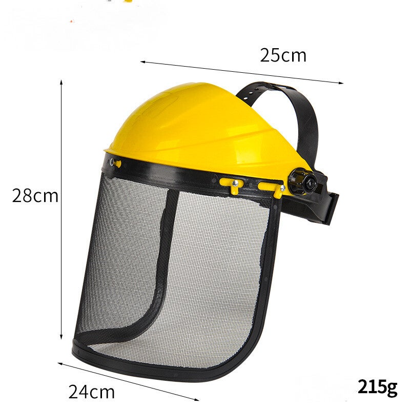 Casque de protection forestier avec visière réglable, idéal pour le jardinage et le bricolage DIY - 2