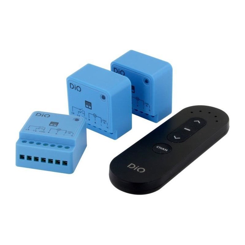 Kit 3 modules volet - DIO CONNECTED HOME - DiO (433Mhz/ZB/BLE) et TC ...