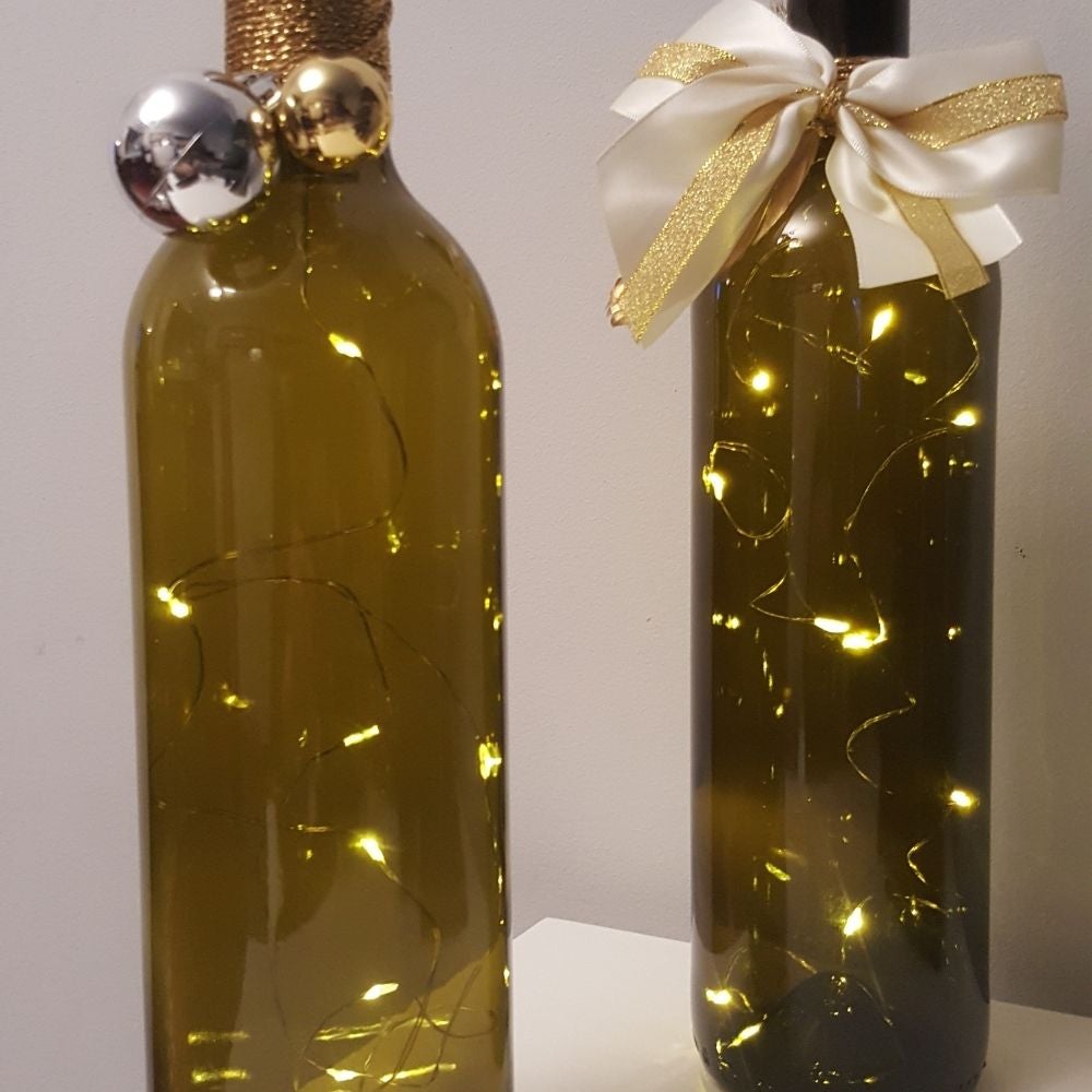 Bastone Luminoso LED Per Bottiglie Di Champagne | Ricaricabile Con 3 Modalità (Fisso, Luminoso, Strobo) | Per Feste, Matrimoni, Karaoke | Colore Oro/Argento - Foto 8