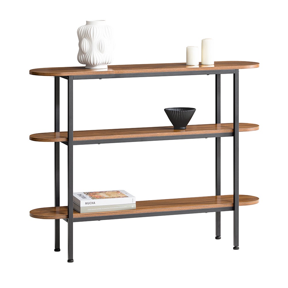 SoBuy Stolik w przedpokoju stół konsolowy Szafka Kuchenna Stojąca Półka FSB67-WS