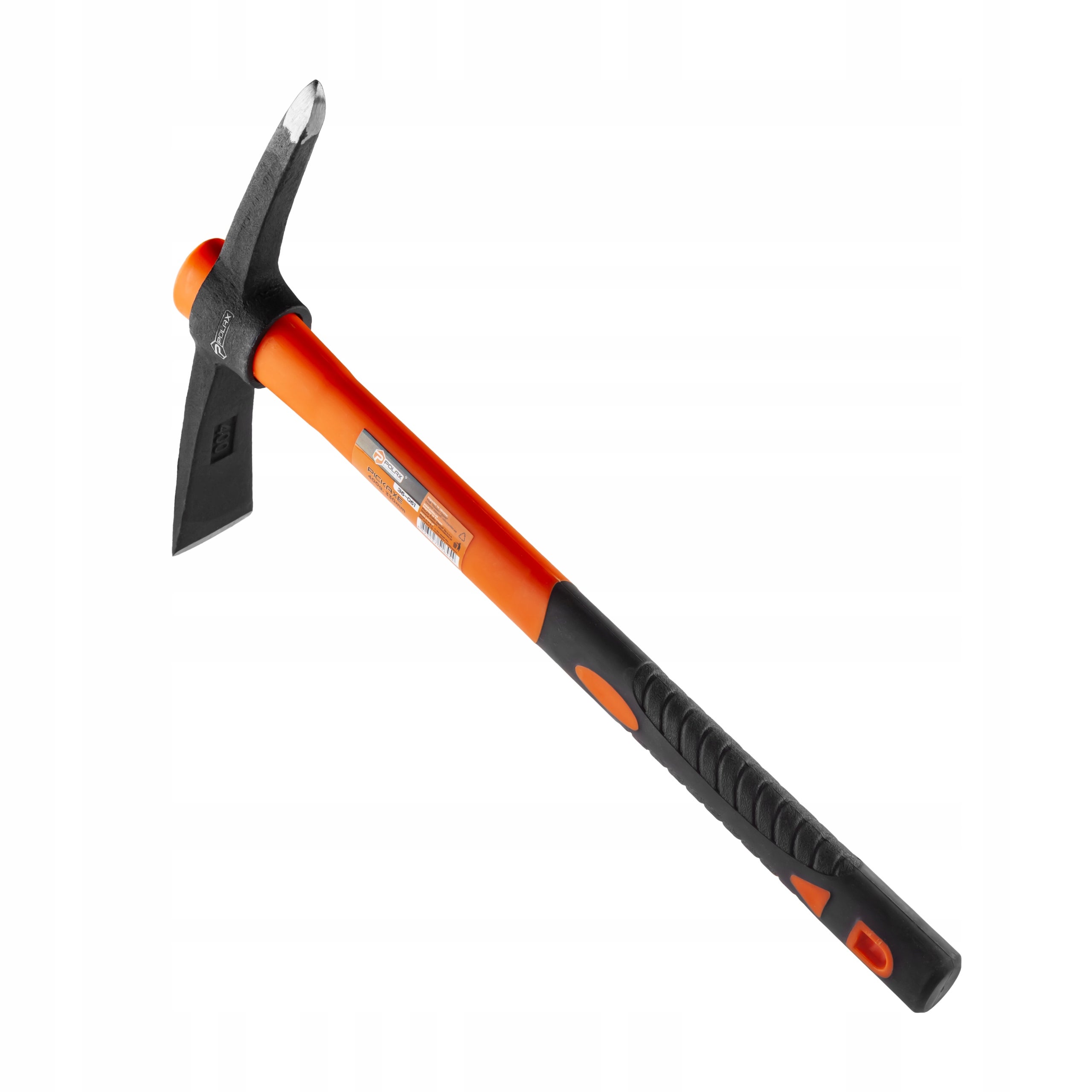 Kilof 400g dwustronny ogrodniczy trzonek FIBERGLASS Polax