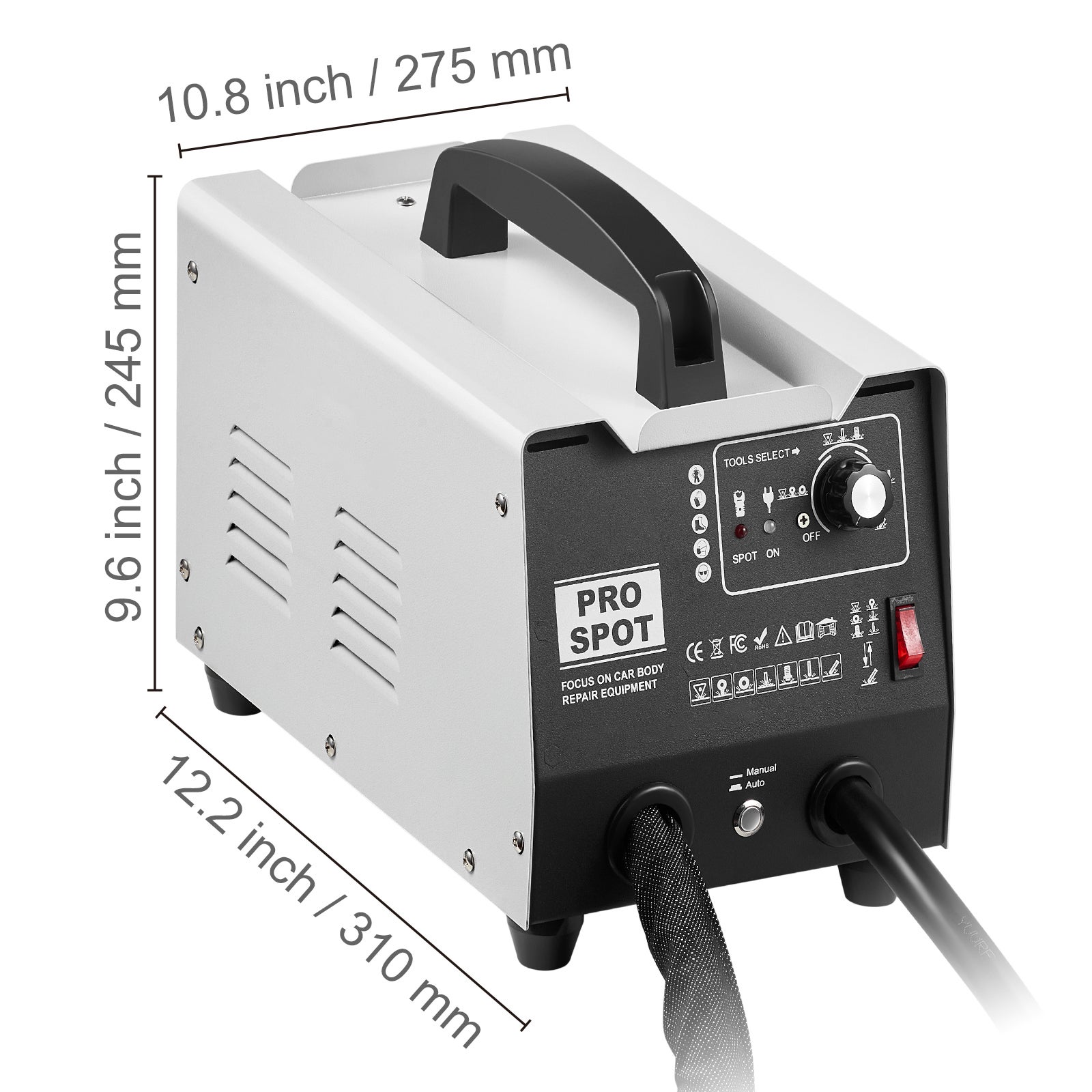 Kit 100 Anelli Per Rimuovere Ammaccature Auto - Accessori Saldatura A Punti 55mm - Foto 6