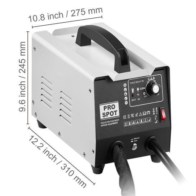 Kit 100 Anelli Per Rimuovere Ammaccature Auto - Accessori Saldatura A Punti 55mm - Foto 6