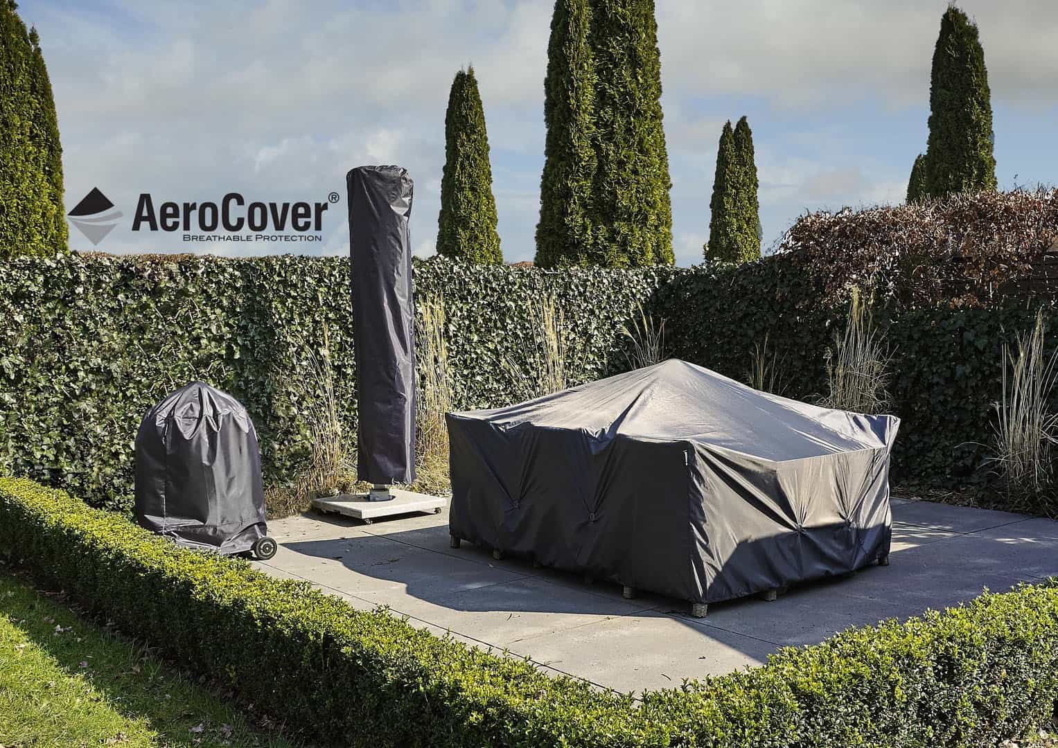 Housse de protection pour parasols déportés 4x3 m - 7