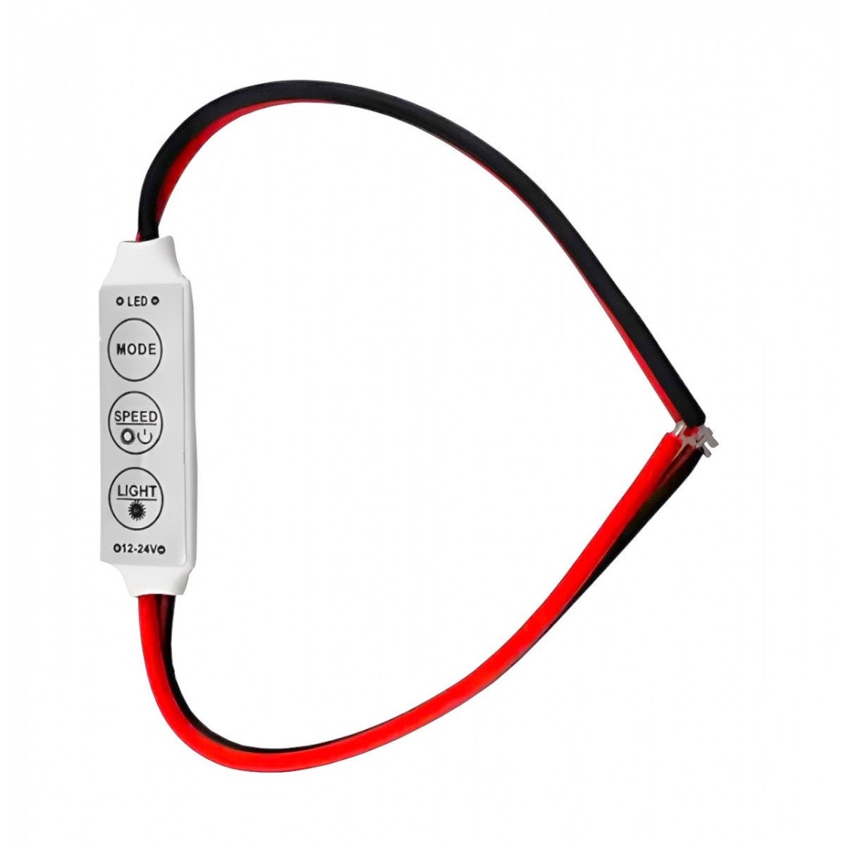 Mini Dimmer RF Singolo Colore 14 Tasti Per Strisce LED DC5-24V - Controller Wireless Con 3 Modalità Dinamiche - 4