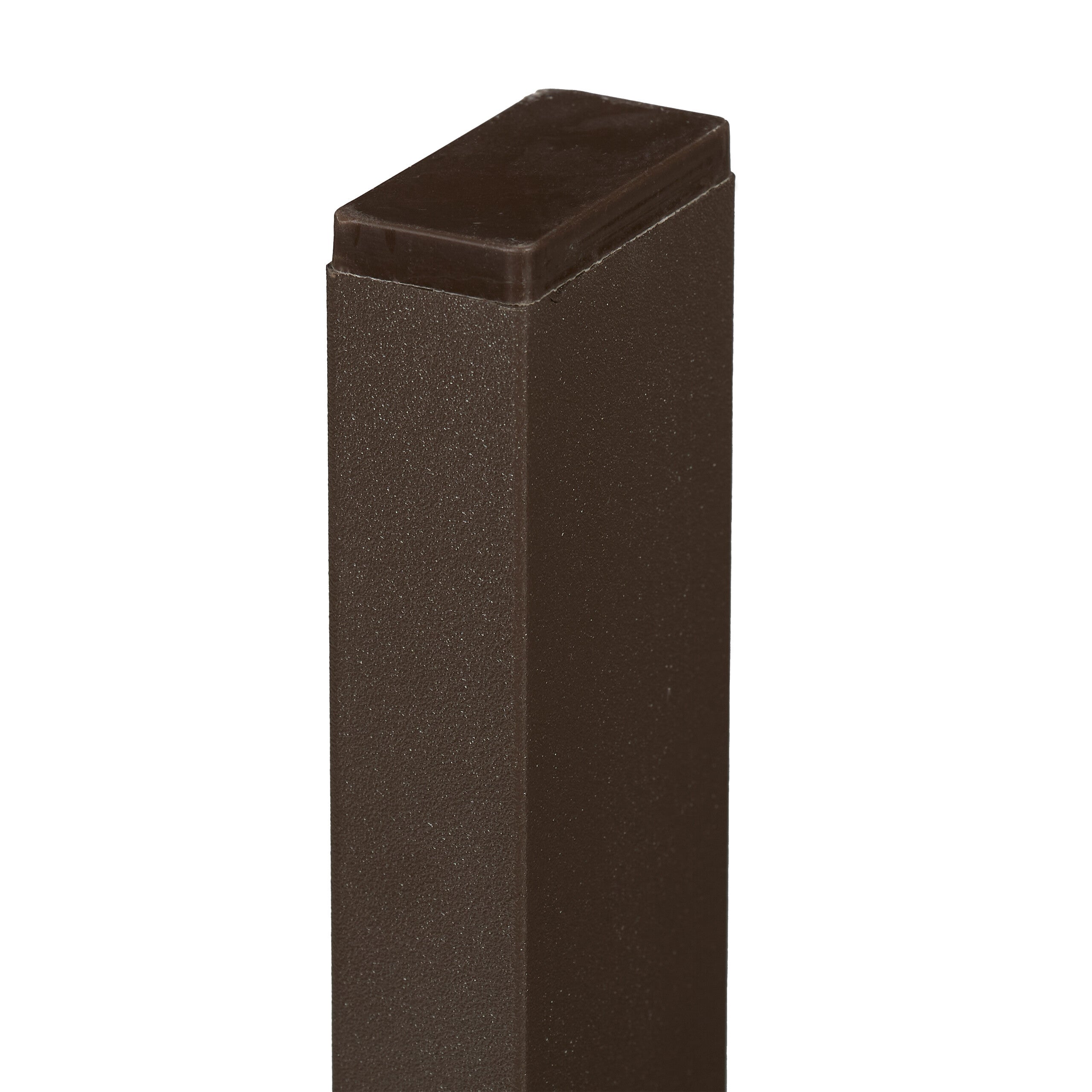 Table basse de jardin rectangulaire en Acier Marron - 6