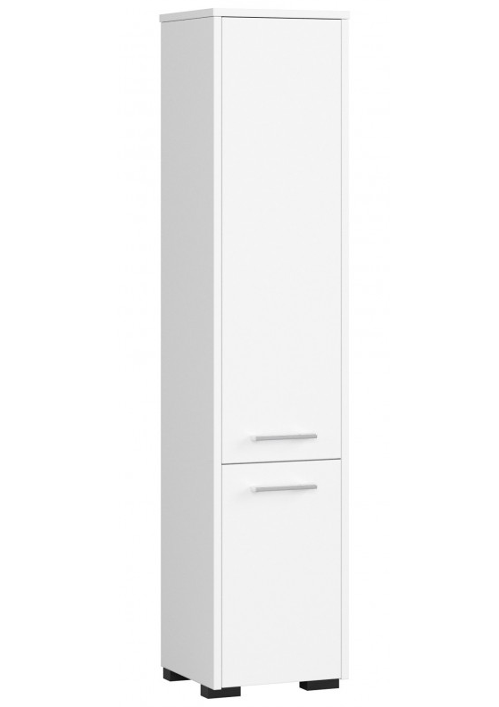 Kolumna łazienkowa, 140 x 30 x 30 cm, Biały Matowy