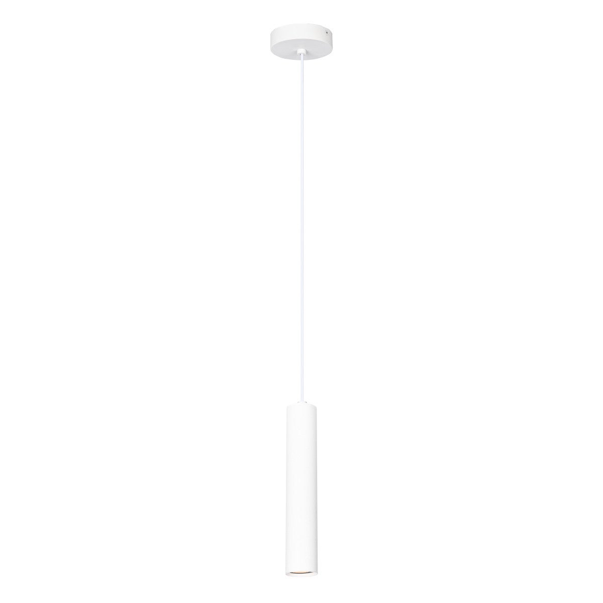 Lampa wisząca Lopus biały piaskowany 1xGU10x10W nowoczesna wym: 130 x 5,4 x 5,4 cm aluminium Italux