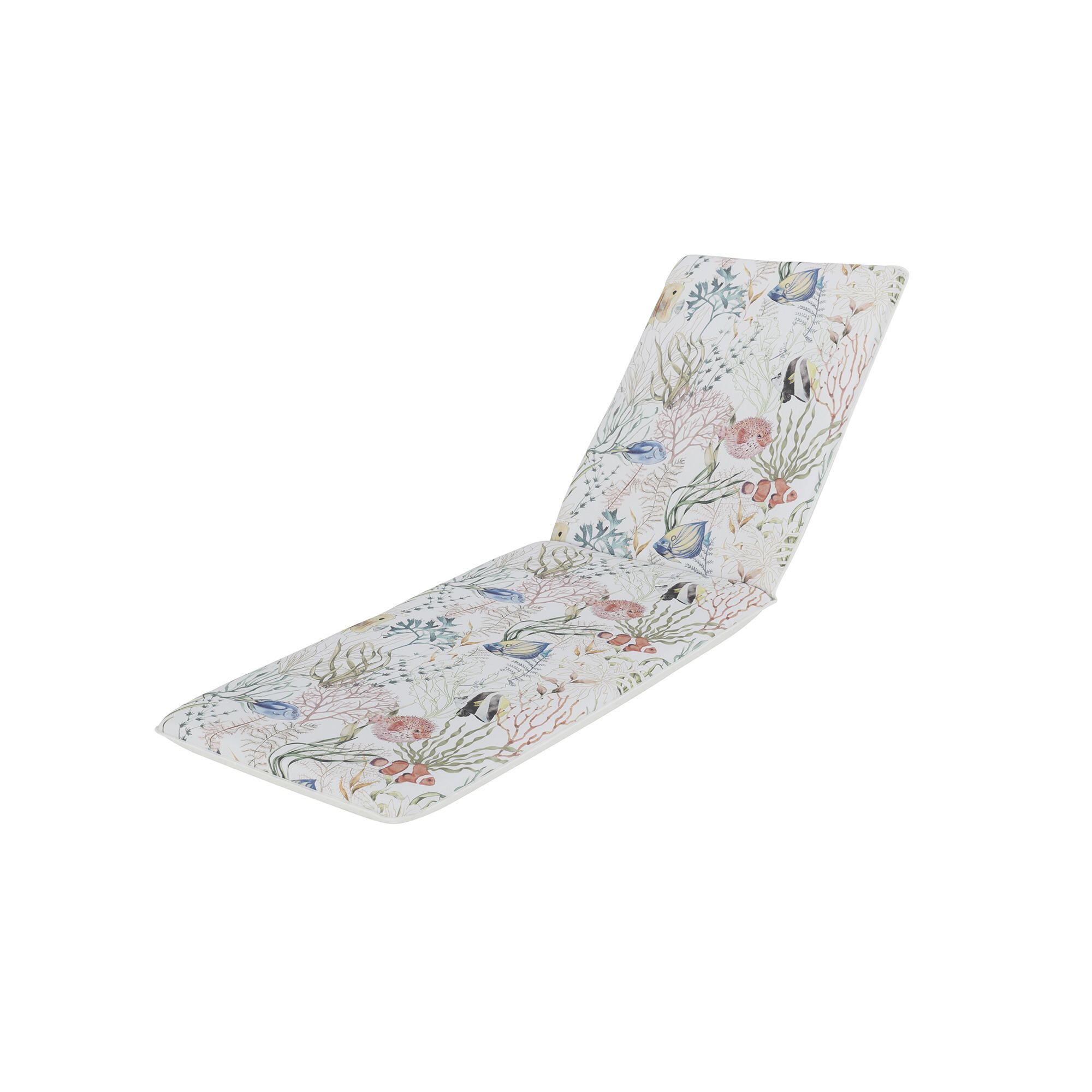 Poduszka na leżak Marine wielokolorowa 58x192 cm