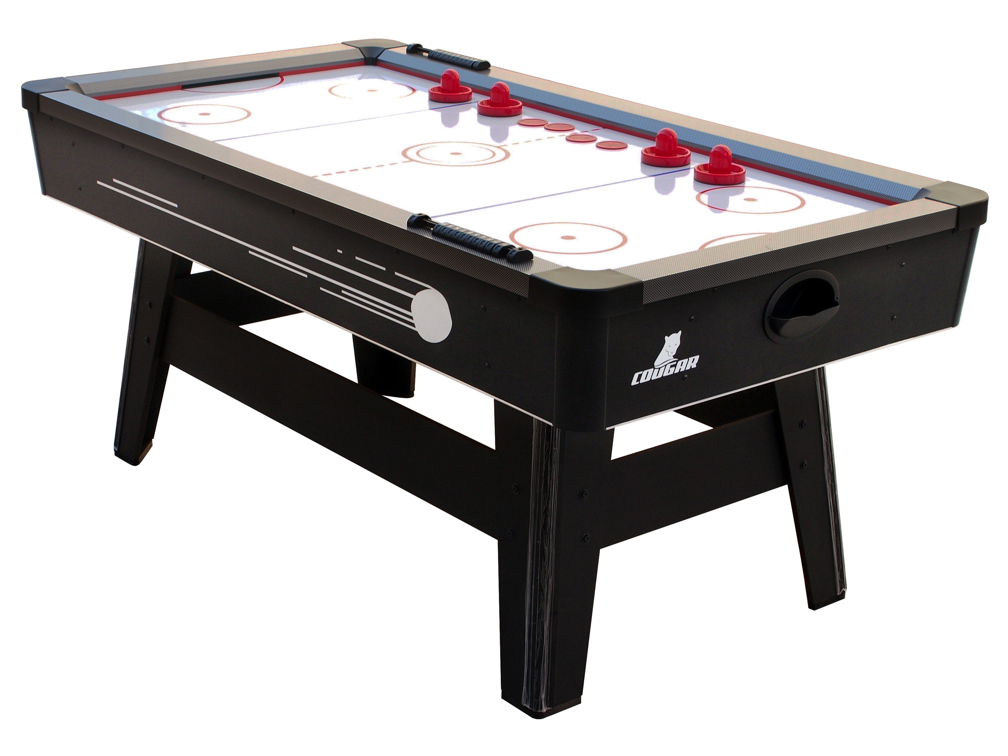 BESPORTBLE Mini Jeu De Hockey Sur Glace – Table Portable 41,5 X 21,5 Cm – 2 Joueurs – Divertissement Intérieur Pour Enfants