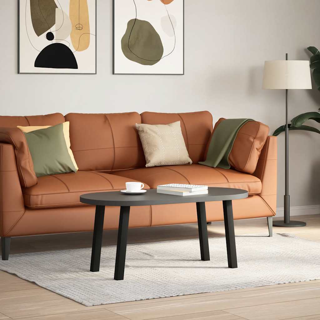 Pernas para mesa de centro 4 peças aço preto 30 cm - COMFORTXL - 3