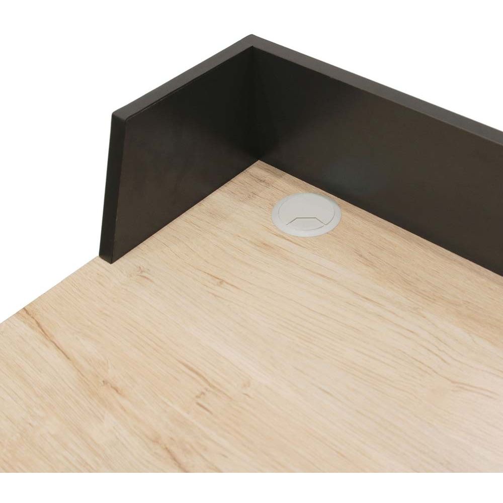 Scrivania in legno e metallo Brice - 6