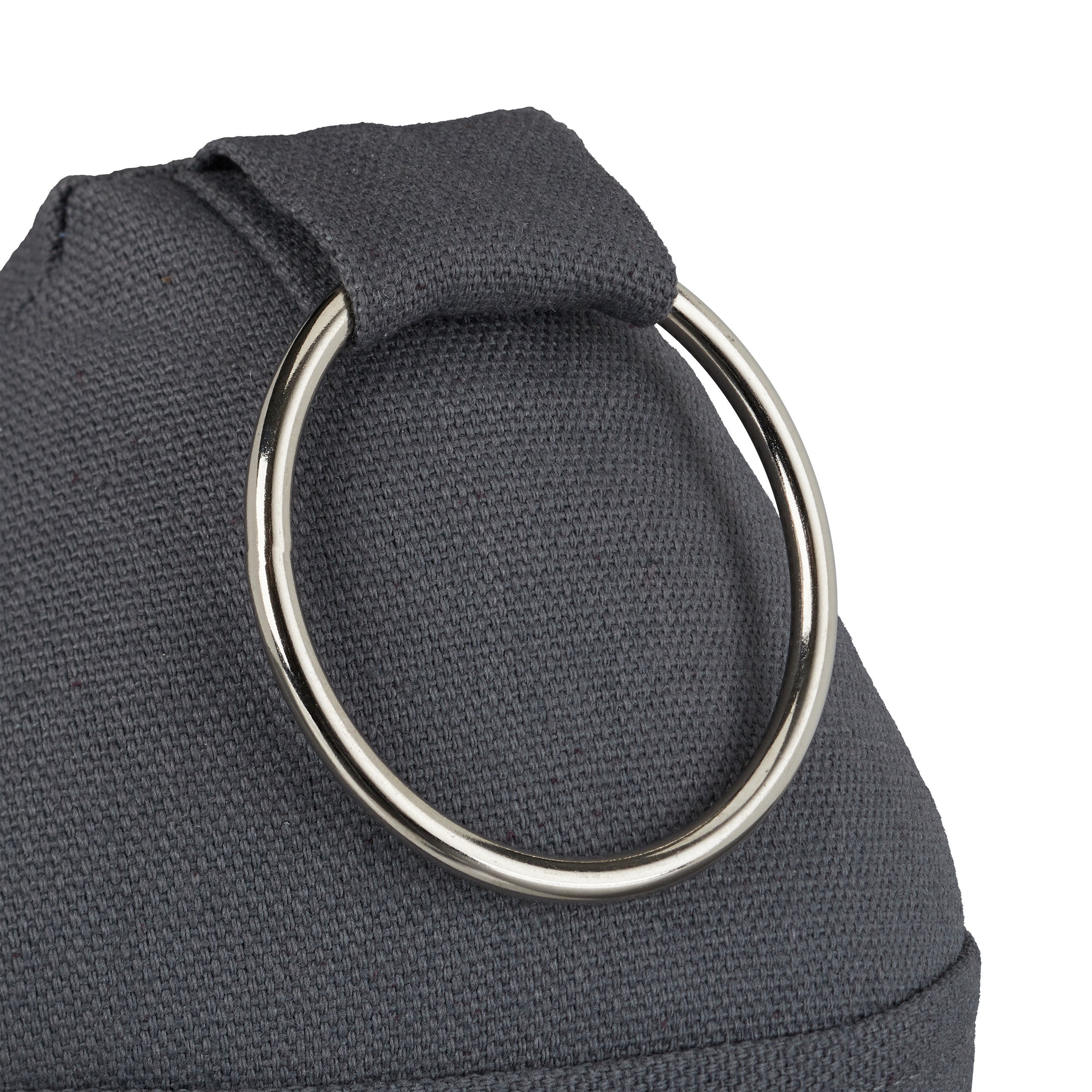 6x Fermaporta a Pavimento in Stoffa, Sacchetto Alto con Stella e Manico, Bloccaporta HLP 25 x 12 x 12 cm, Grigio Scuro - 7