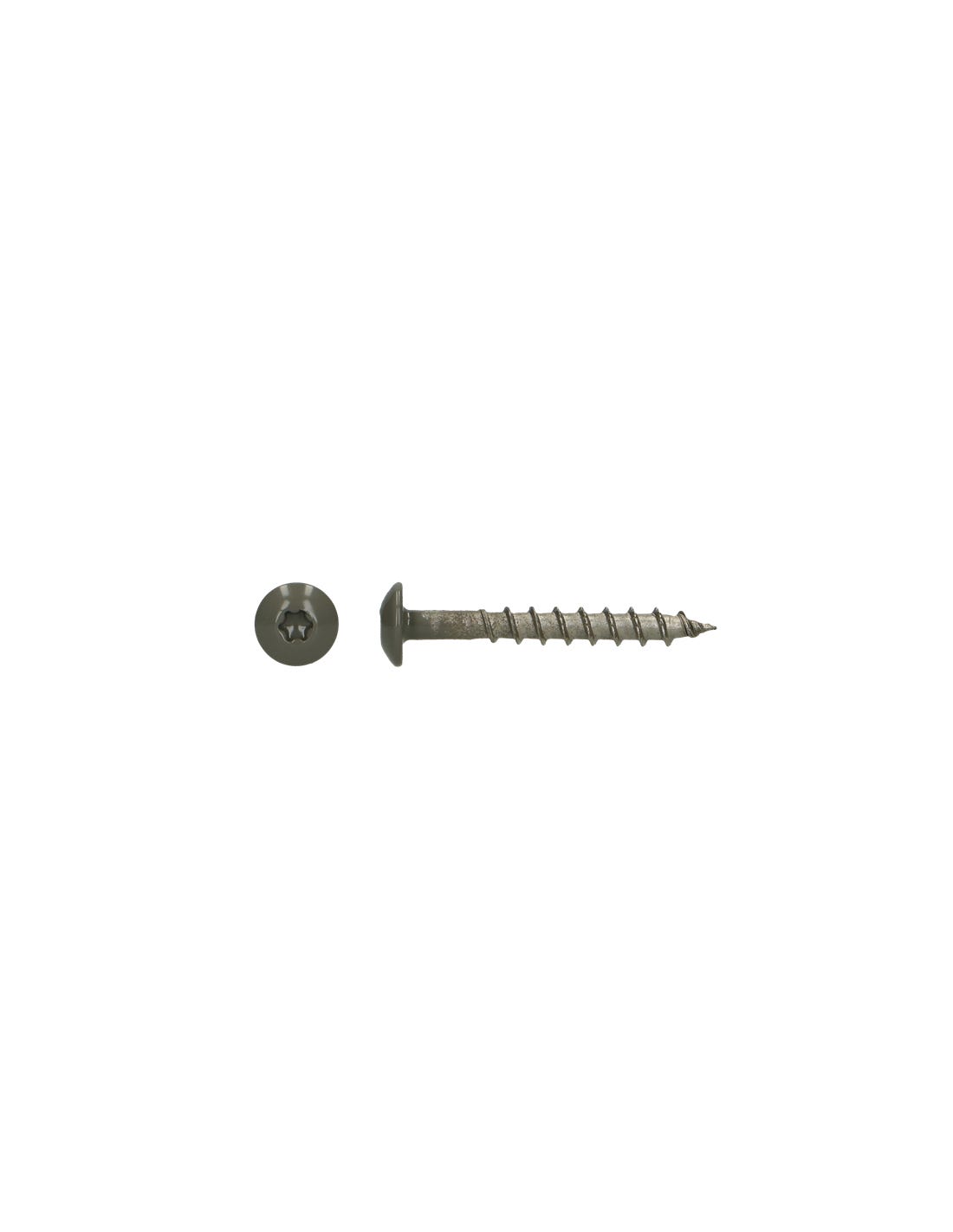 Vis charpente tête disque Inox A2 8X60 Filetée sur 36 TORX T40 Diamètre de tête: 20 Vis charpente tête disque Inox A2 8X60 Filetée sur 36 TORX T40 Diamètre de tête: 20