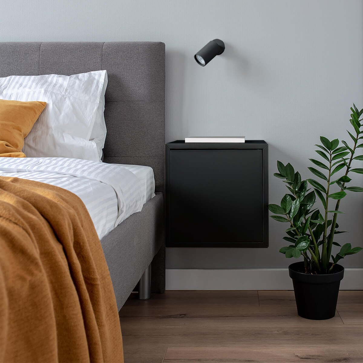 Reflektor sufitowy Spot SNOW czarny 1xGU10x50W wym: 11,6 x 6 x 6 cm IP20 Light Prestige - 3