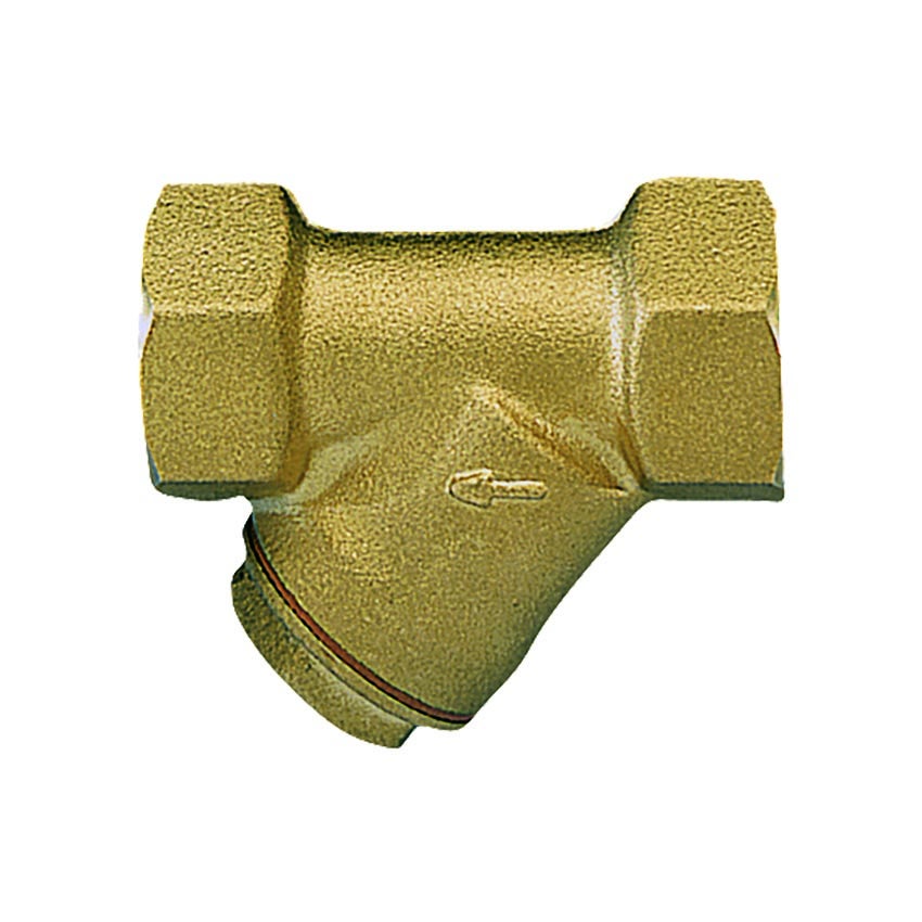 Filtre Y Laiton PN20 1 1/2" - Robuste Pour Eau Chaude/Froide Et Air Comprimé