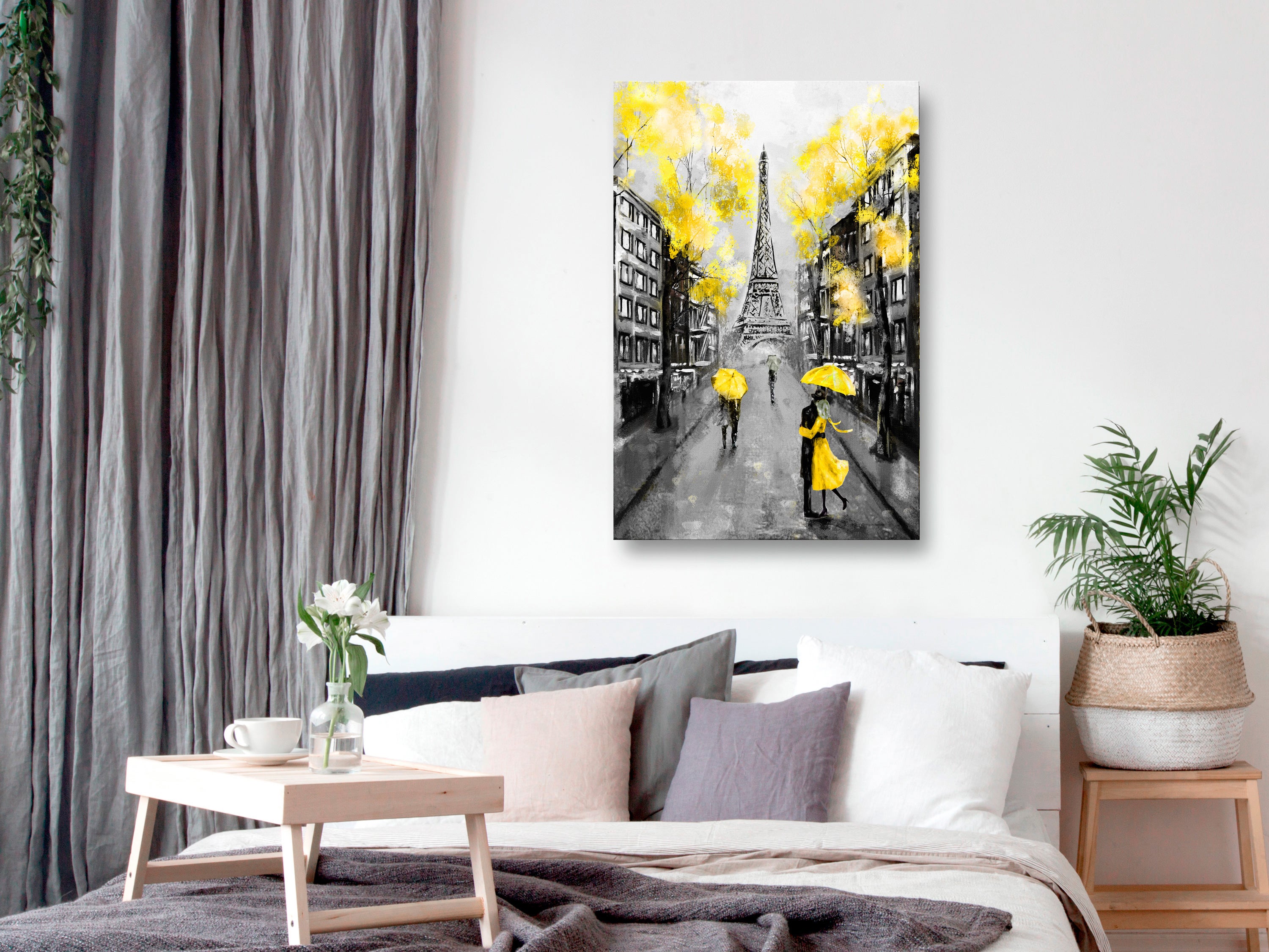Tableau - Paris Rendez-Vous (1 Part) Vertical Yellow [20x30