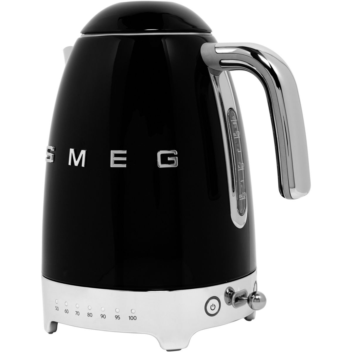 Bouilloire à température réglable 1,7L noir KLF04BLEU Smeg - 4