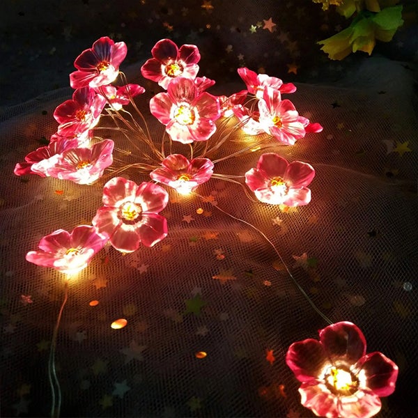 Wisdom - Catena Luminosa Luci 500 Led Lucciole Luce Rosso Cavo Verde Ip44 Xc-4478