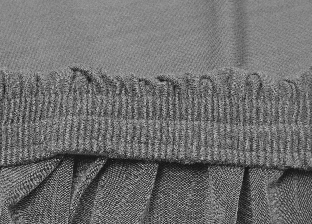 Copridivano Antimacchia Elasticizzato Penisola Componibile Tinta Unita Modello Perfetto 2 Posti Grigio Scuro - 3