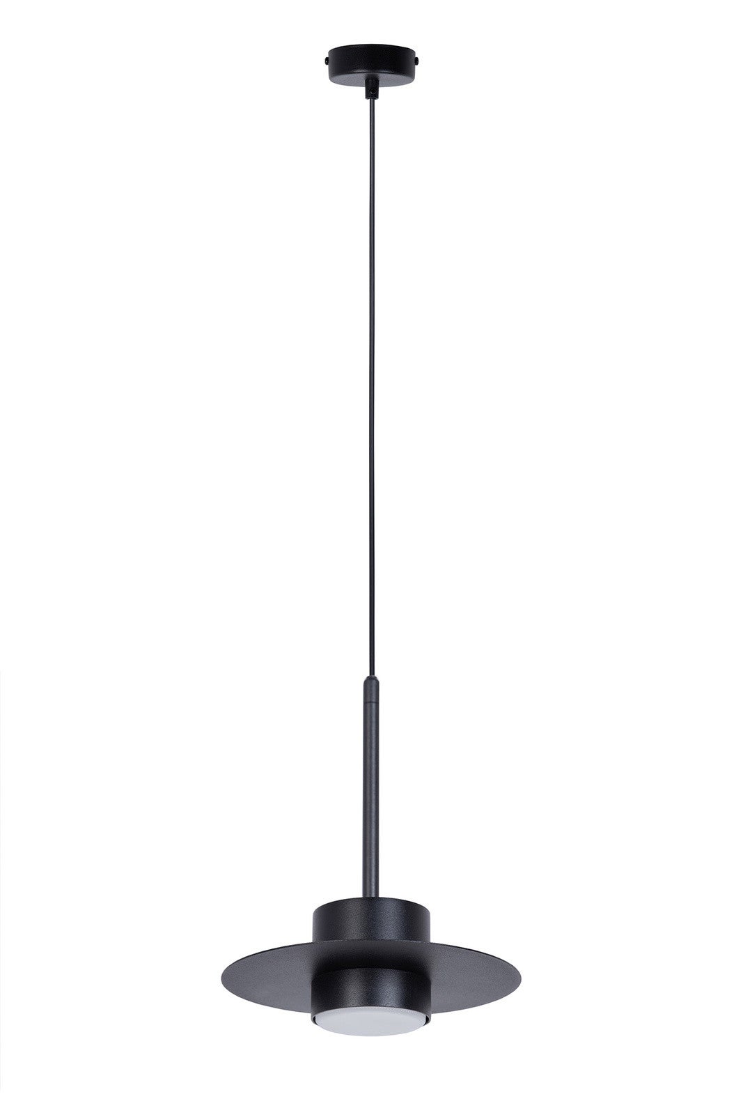 Lampa wisząca Charlie czarna 1xGX53x12W wym: 150 x 20 x 20 cm metal SIGMA