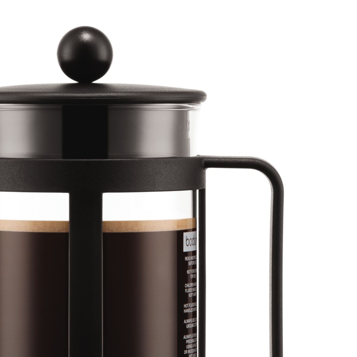 Cafetière à piston BODUM KENYA 8 tasses 1L - 4