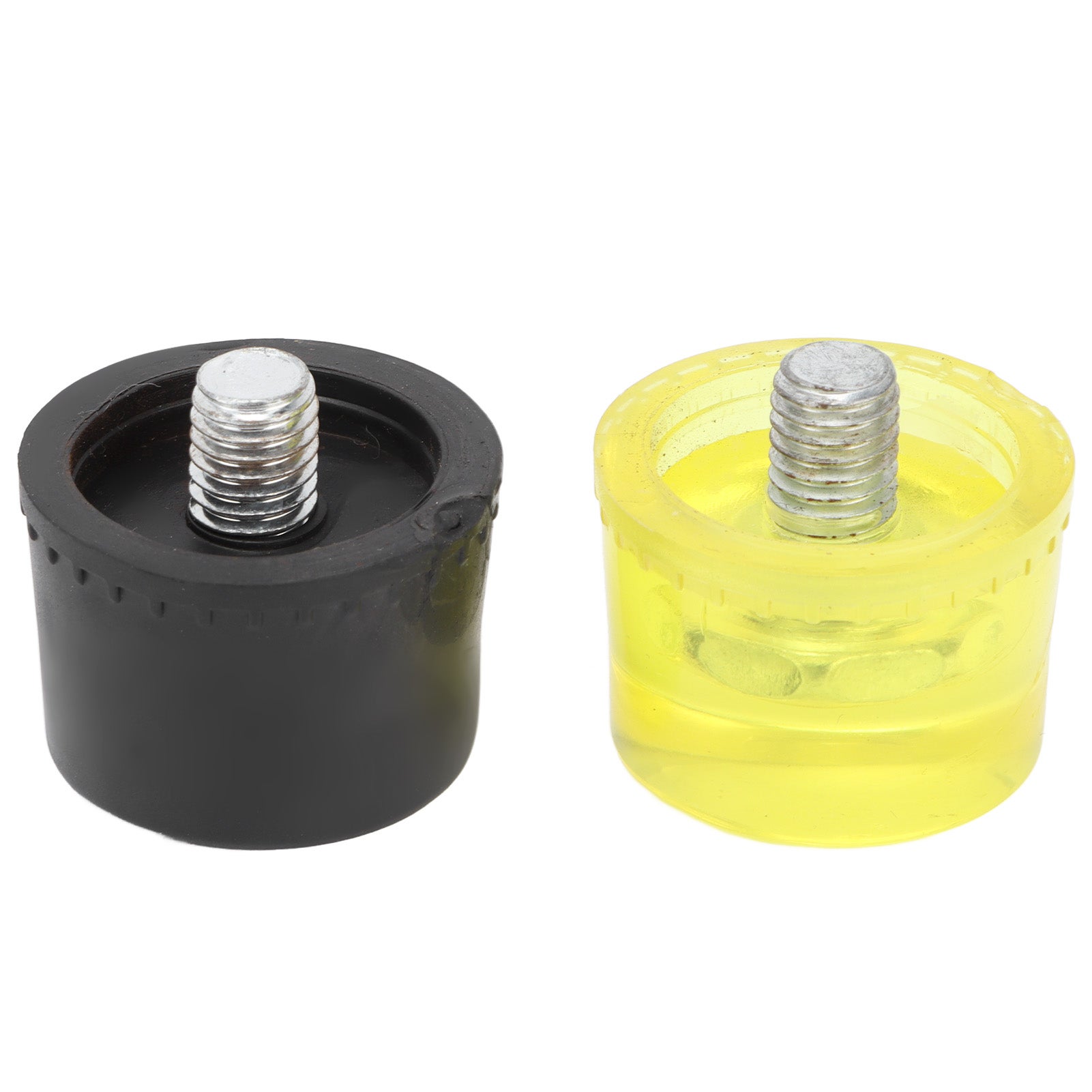 2 Set di punte per martello con testa battente in gomma, accessori di ricambio, mazzuolo Blackdia giallo 25 mm - 4