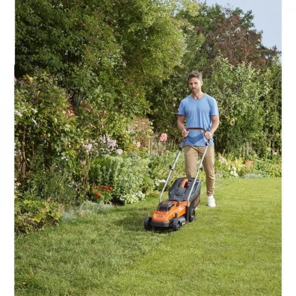 Tondeuse a Gazon a Gazon Electrique Sans Fil 36V BCMW3336L1-QW - BLACK+DECKER - Coupe 33cm - Batterie 2,5 Ah - Mulching - 3