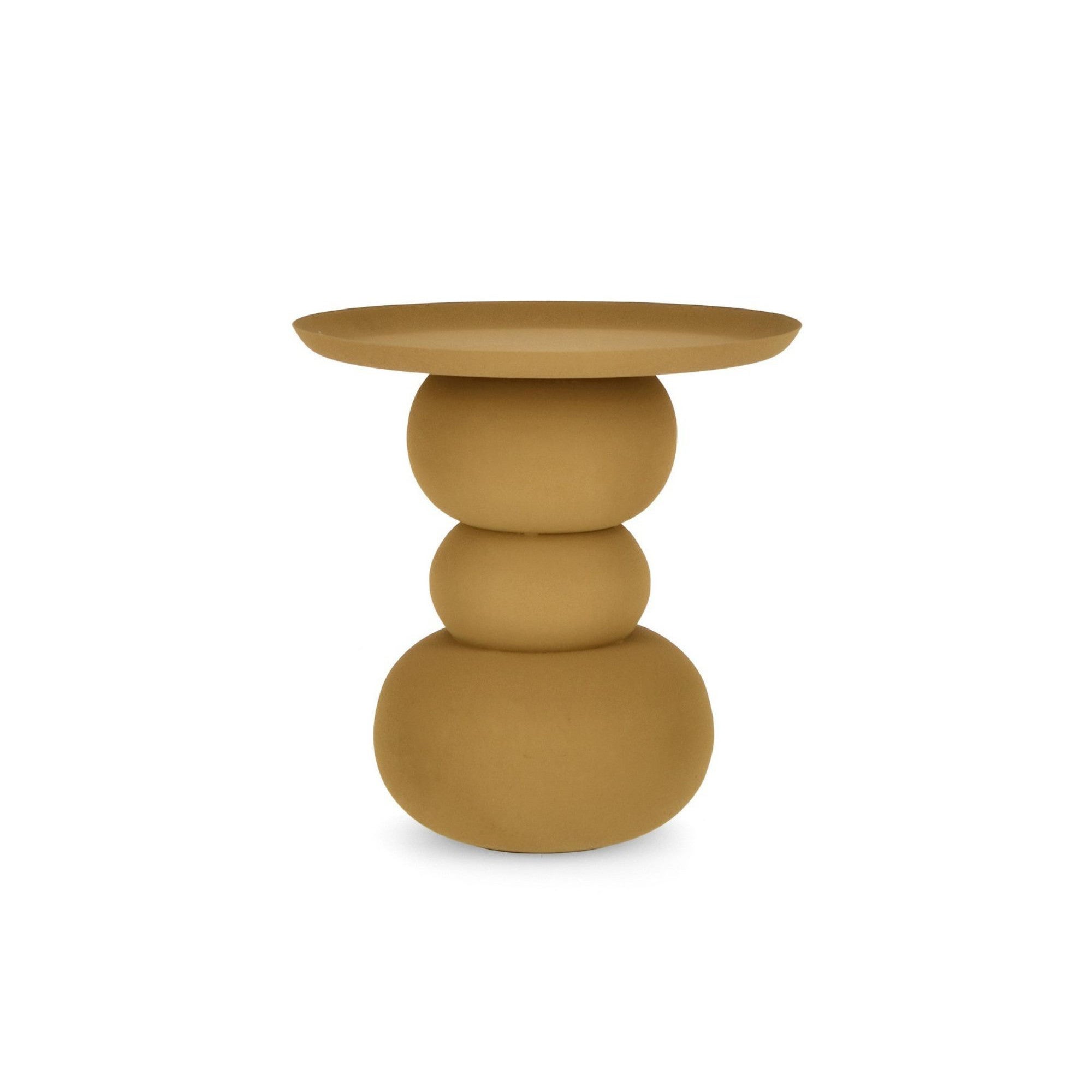 Table basse ronde design en métal coloré D41 - PILAR | Leroy Merlin