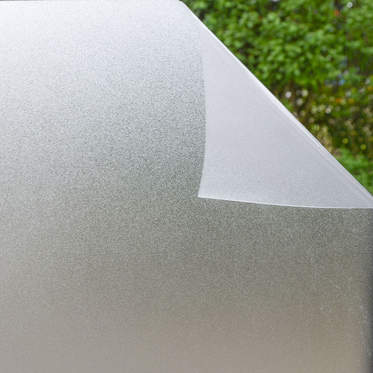 Pellicola Oscurante Per Finestre Effetto Smerigliato - Autoadesiva Statica Per Privacy In Bagno E Ufficio, PVC Riutilizzabile