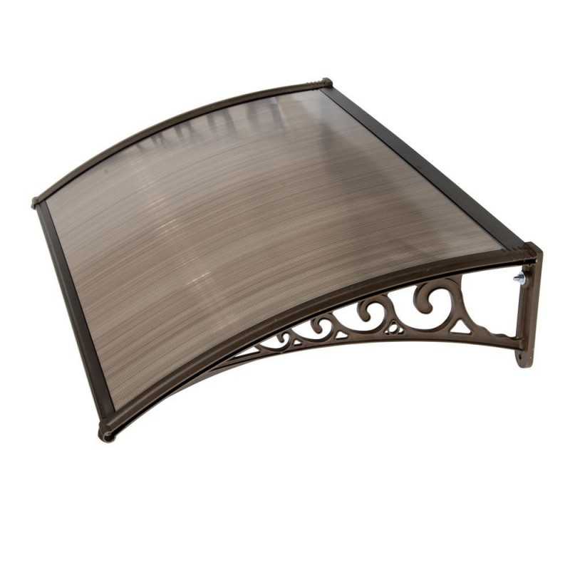 Garden Friend P1327031, Pensilina ABS Profondità 100 Cm, Lunghezza 150 Cm, Nero